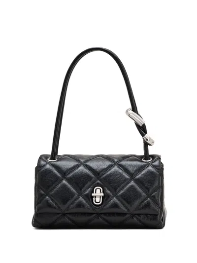 Marc Jacobs The Quilted Mini Dual Shoulder Bag Black In Black