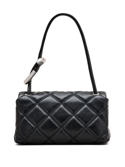Marc Jacobs The Quilted Mini Dual Shoulder Bag Black In Black