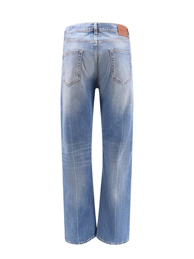 Alexander Mcqueen Five Pockets Cotton Jeans In Blue