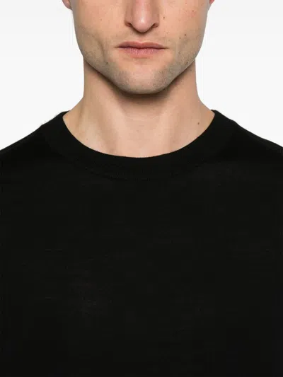 Paul Smith Merino Wool Sweater In Black