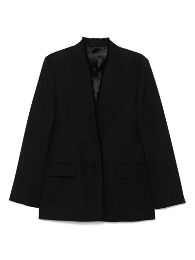 Totême Toteme Women Peak Lapel Blazer In Black