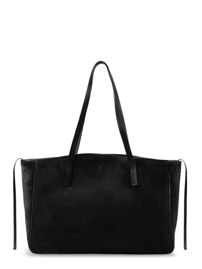 Manu Atelier Shoulder Bag Xl Du Jour In Suede