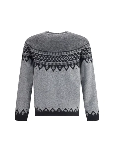 Alexander Mcqueen Mcqueen 'skull' Sweater In Multi
