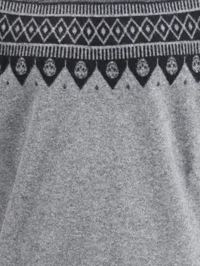 Alexander Mcqueen Mcqueen 'skull' Sweater In Multi
