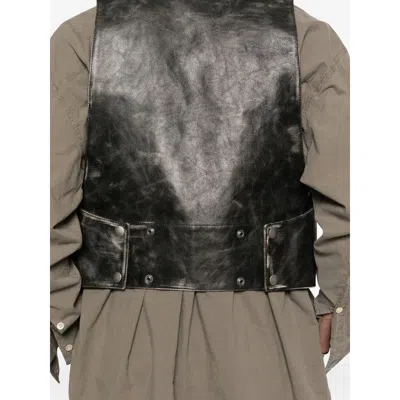 Ann Demeulemeester Albien Classic Waistcoat In Black