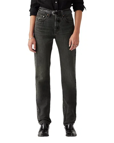 Levi's 501 Take A Hint Straight Jean In Black