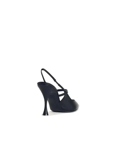 Dolce & Gabbana 90mm Slingback Heels In Black