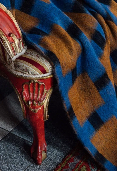 Layered Evelina Kroon Fall Foliage Oversized Blanket 4'11" X 8'2"