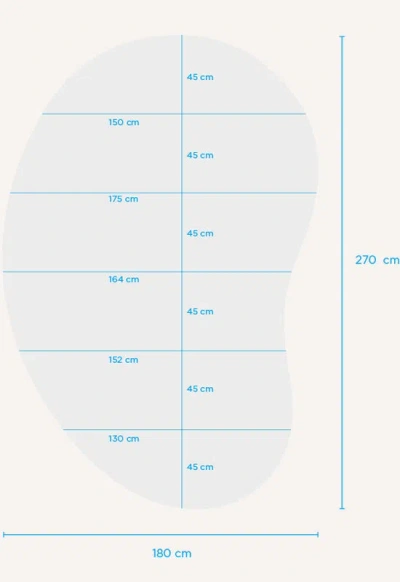 Layered Residue Cobalt 8'8" X 13'1"