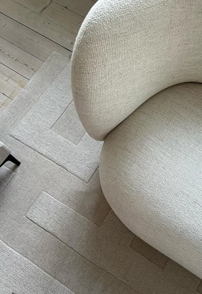 Layered Byzantine Grande Light Oatmeal 9'10" X 13'1"