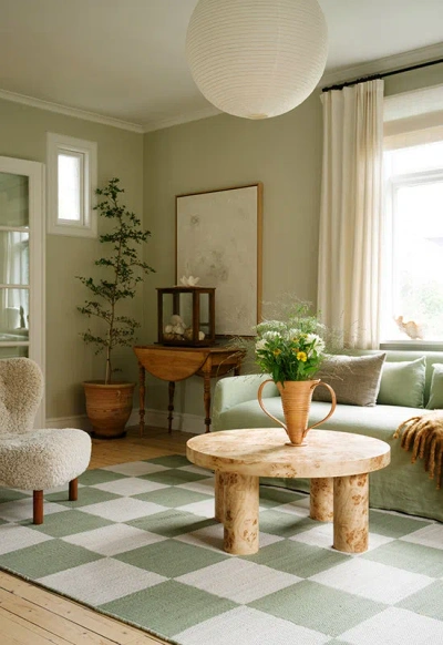 Layered Chess Sage 6'7" X 9'10"