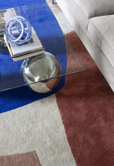 Layered Scandi Lake Patterned 4'7" X 6'7"