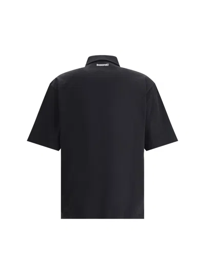 Dsquared2 Polo Shirt With Logo In Black