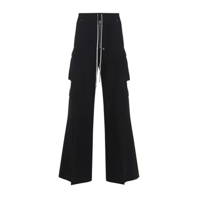 Rick Owens Drkshdw Jumbo Bela Double Cargo In Black