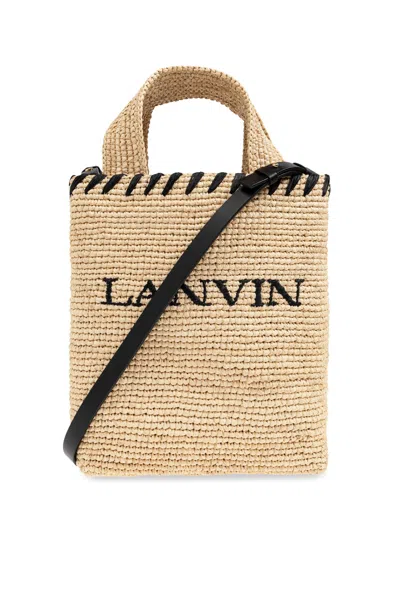 Lanvin Bag Type Shopper In Sand