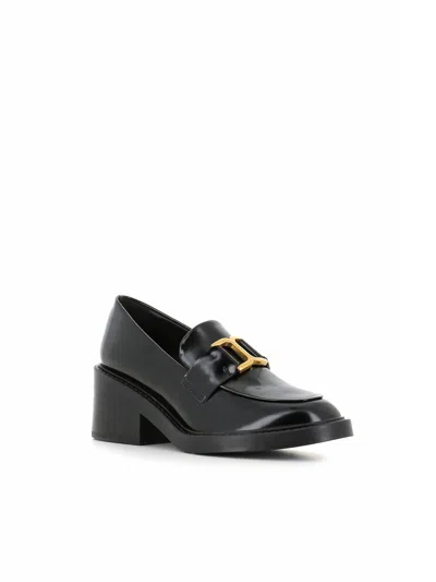 Chloé Marcie Heeled Loafer In Black
