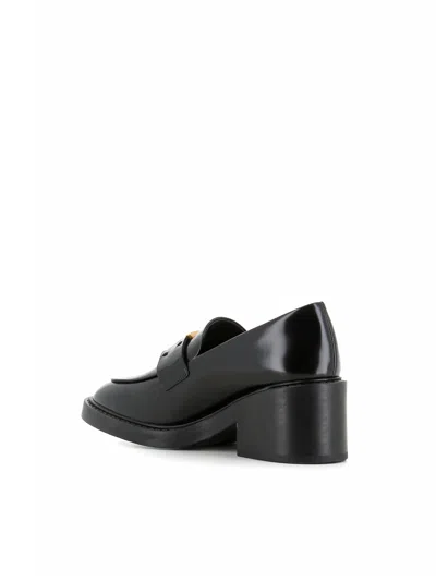 Chloé Marcie Heeled Loafer In Black