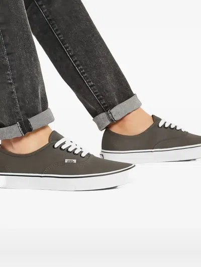 Vans Authentic "pewter" Canvas Sneakers In Gray