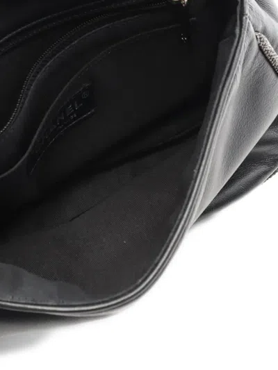 Pre-owned Chanel 2019 Matelasse Chain Shoulder Bag In Black