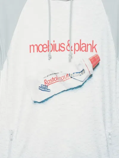 Undercover Light Blue Layered Sweatshirt In Blue
