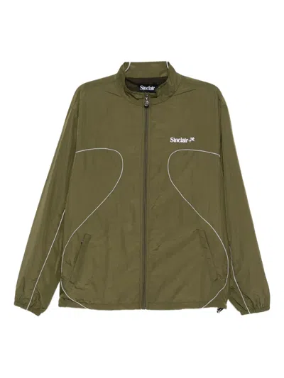Sinclair Logo-embroidered Jacket In Green | ModeSens