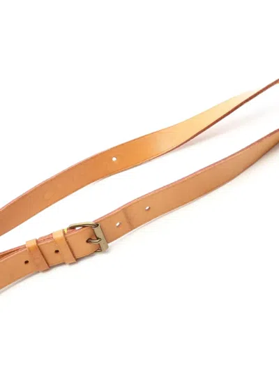 Pre-owned Louis Vuitton 1990 Cartesier Mm Shoulder Bag In Brown