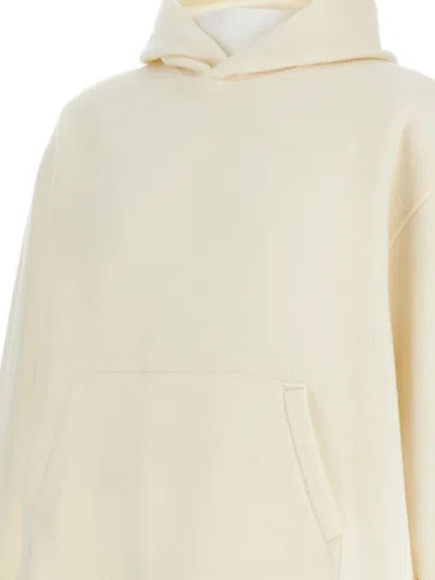 Rier White Solid Sweatshirt In Neutral
