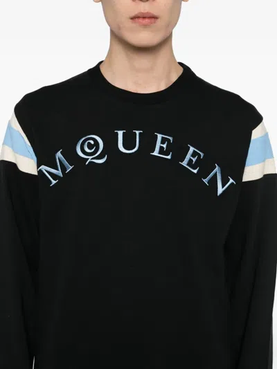 Alexander Mcqueen Sweatshirt Mcqueen Men Color Black In Black