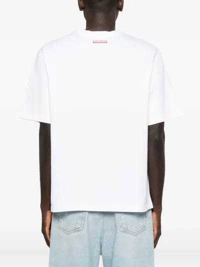 Casablanca Montagne Sportif Oversized T-shirt In White