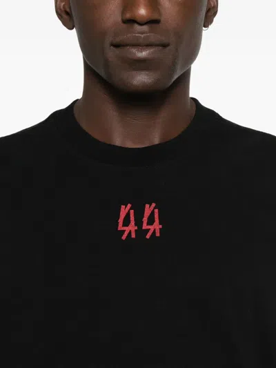44 Label Group Drip Tee In Black