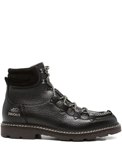 系带皮质沙漠靴