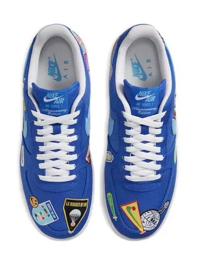 Nike Patch-detail Low Sneakers In Blue