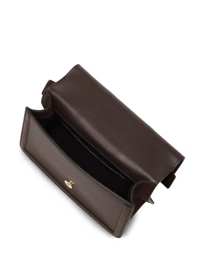 Karl Lagerfeld Small K/nova Crossbody Bag In Brown