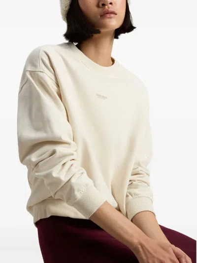 Woolrich Fleece Crew-neck Sweatshirt In Neutral