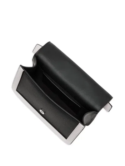 Karl Lagerfeld Blackwhite K Nova Small Crossbody Bag In Black