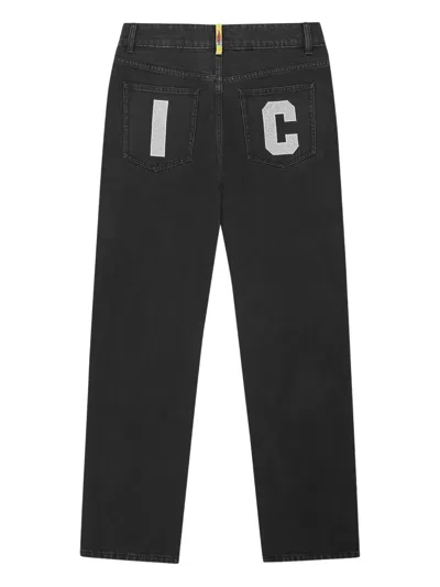 Icecream Running Dog Denim Jeans In Black
