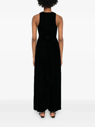 Emporio Armani Midi Dress In Black