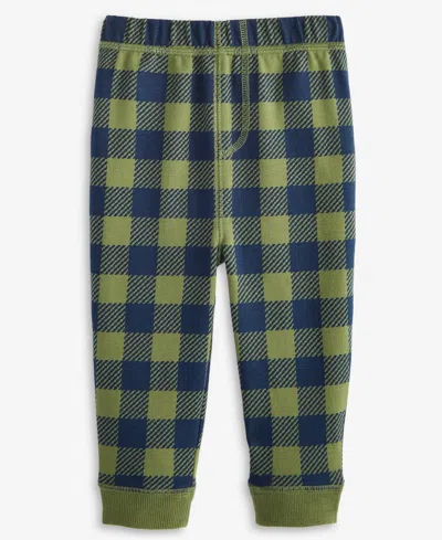First Impressions Baby Boys Buffalo French Terry Jogger Pants, Exclusively At Macy's In Green