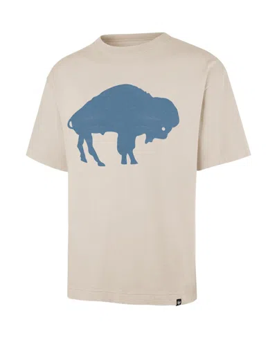 47 Brand Men's Tan Buffalo Bills Bouldering Imprint Ravine Foundation Throwback T-shirt In Multi