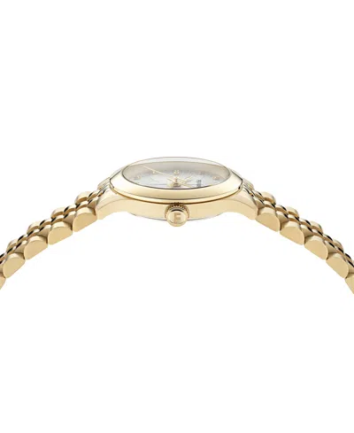 Ferragamo Duo Diamond Watch, 28mm In Gold