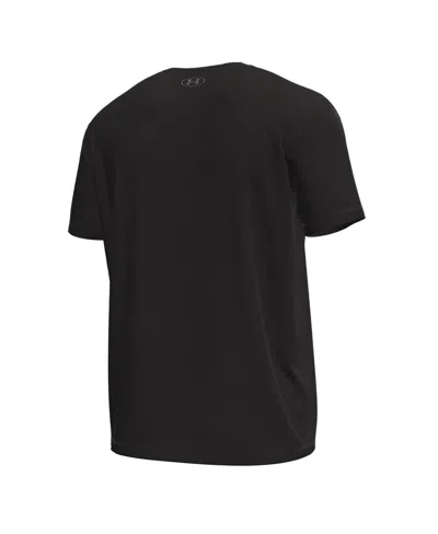 Under Armour Men's Black South Carolina Gamecocks Stack Stretch Performance T-shirt In Black