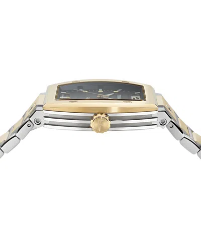 Ferragamo F80 Tonneau 3h Watch In Gold