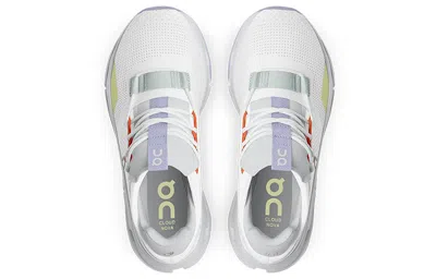 On (wmns)  Running Cloudnova 'white Glacier' In Animal Print