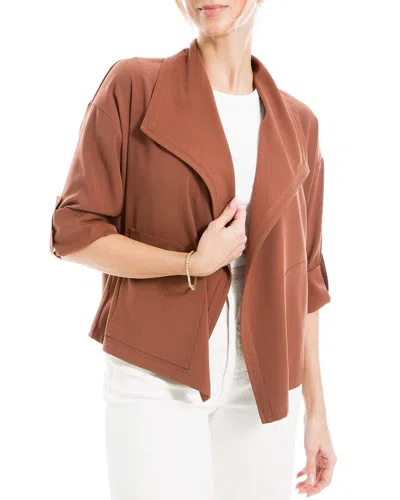Max Studio Short Jacket In Brown