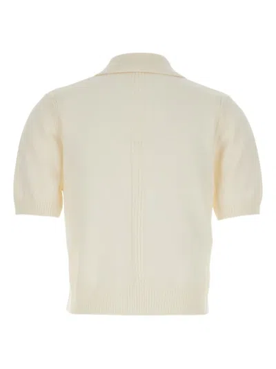 Pinko Pull Polo In Neutral