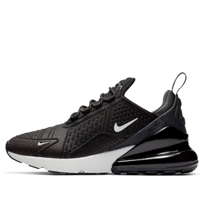 Nike Air Max 270 Sneakers In Black In White