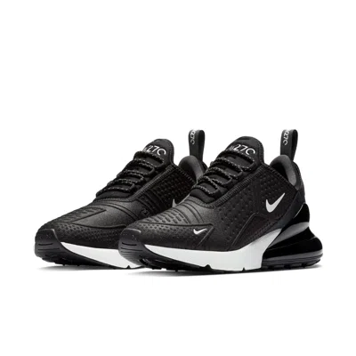 Nike Air Max 270 Sneakers In Black In White