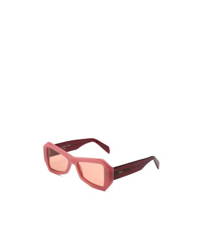 Retrosuperfuture Tempio Rectangular Frame Sunglasses In Pink