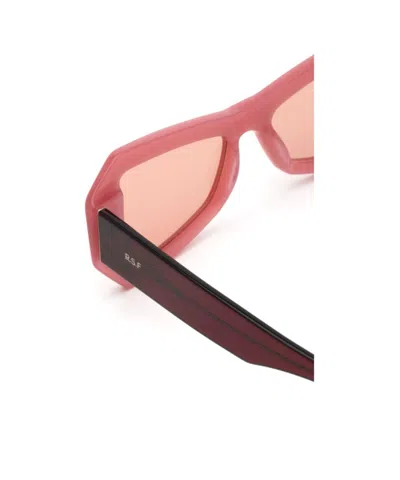 Retrosuperfuture Tempio Rectangular Frame Sunglasses In Pink