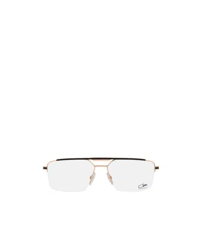 Cazal Rectangular Flat Mirror In White